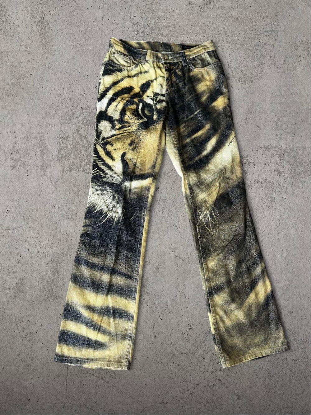 Roberto Cavalli 2003 Iconic Tiger Jeans
